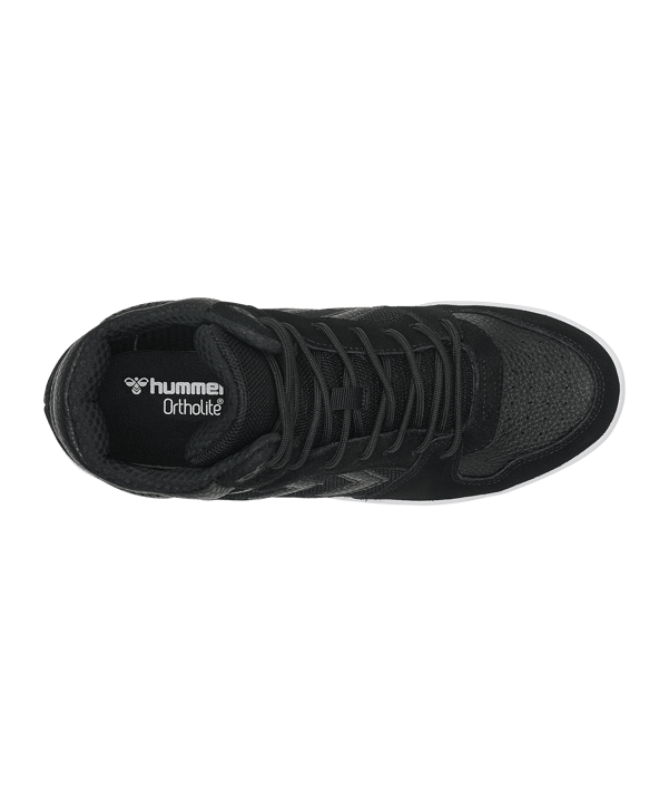 Hummel St Power Play Mid Sneaker Schwarz F2001 - schwarz