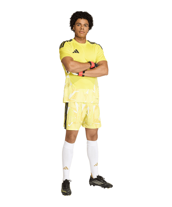 adidas Tiro 26 Torwarttrikot Kurzarm Gelb - gelb