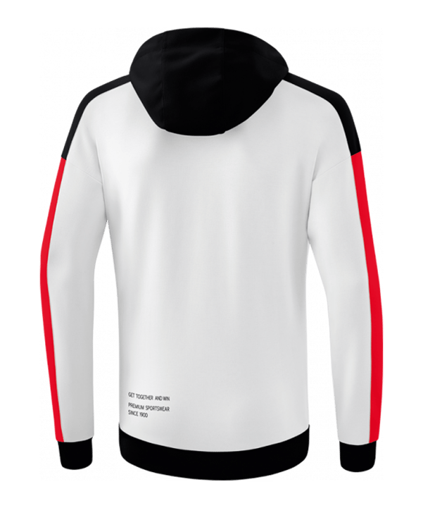 Erima Change by Hoody Kids Weiss Schwarz - weiss