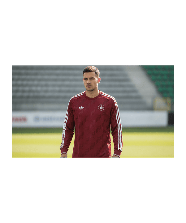 adidas Originals 1. FC Nürnberg Trikot Langarm 2026/2027 Rot