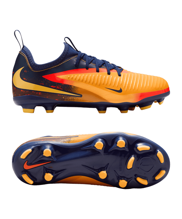 Nike Phantom 6 Low Academy FG/MG Erling Haaland Force 9 Kids Orange F800 - orange