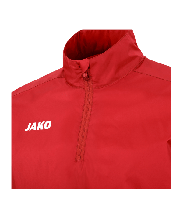 JAKO Team Rainzip Sweatshirt Rot F100 - rot