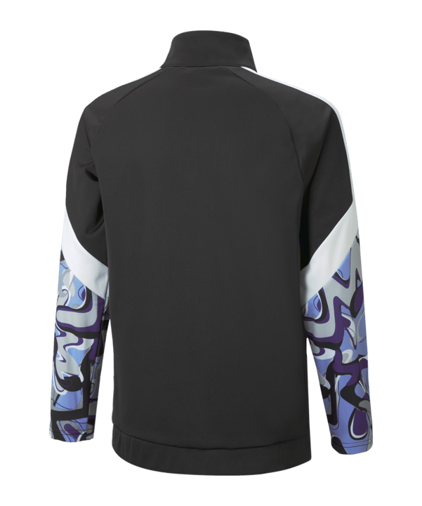 PUMA NJr Creativity HalfZip Sweatshirt Kids F03 - schwarz