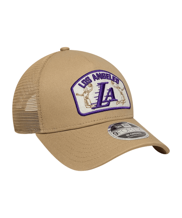 New Era NBA 9Forty Mc Af Trucker Loslak Capuchon Beige - beige