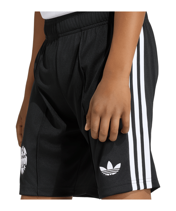 adidas Eintracht Frankfurt Pantaloncini Away 2026/2027 Bambini Nero - nero