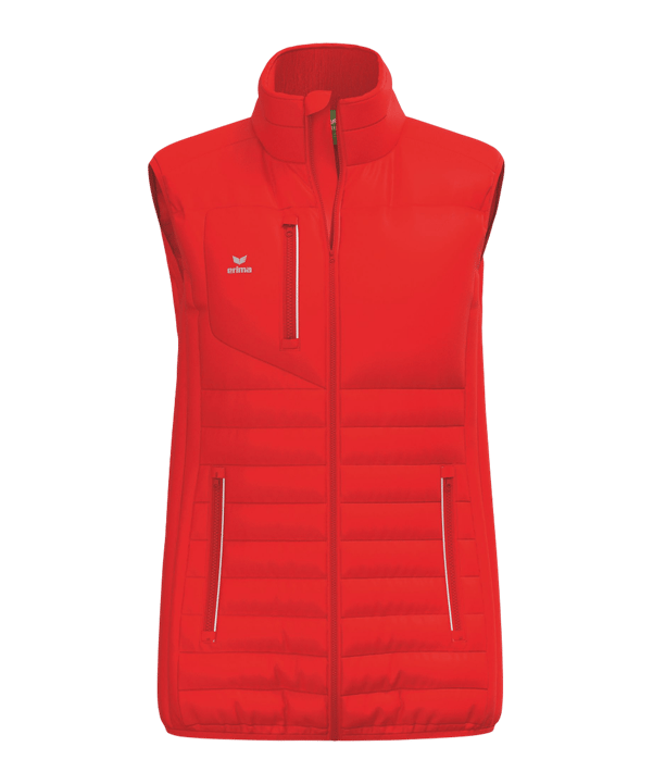Erima CMPT Puffer Weste Damen Rot - rot
