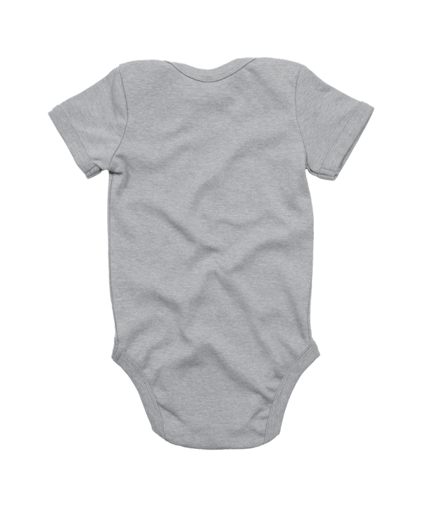 Merch Baby Body Heather Grey Melange FHG - grau