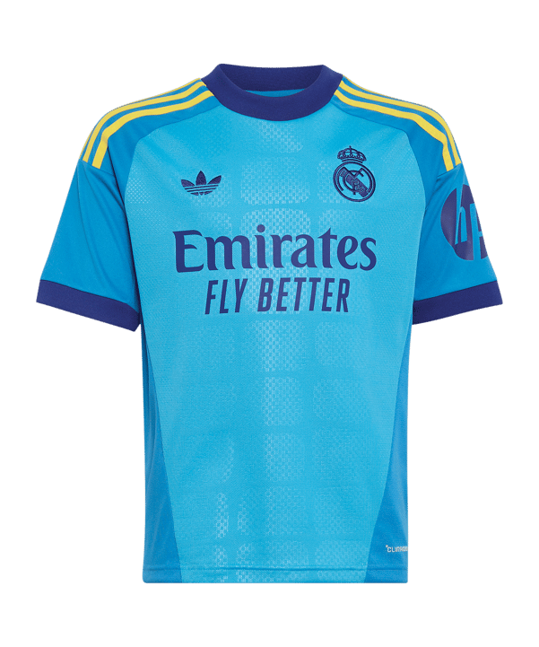 adidas Real Madrid Keepershirt 3rd 2026/2027 Kinderen Blauw - blauw