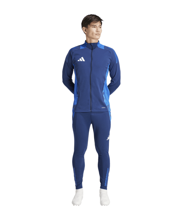 adidas Tiro 24 Competition Trainingsjacke Blau - blau