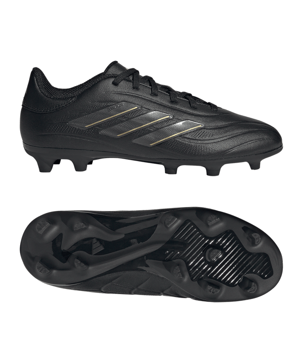 adidas COPA Pure 2 League FG Kids Dark Spark Schwarz Grau - schwarz