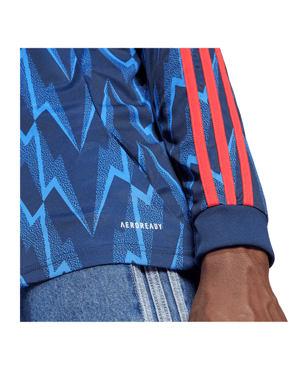adidas FC Arsenal London Trikot langarm Away 2025/2026 Blau - blau