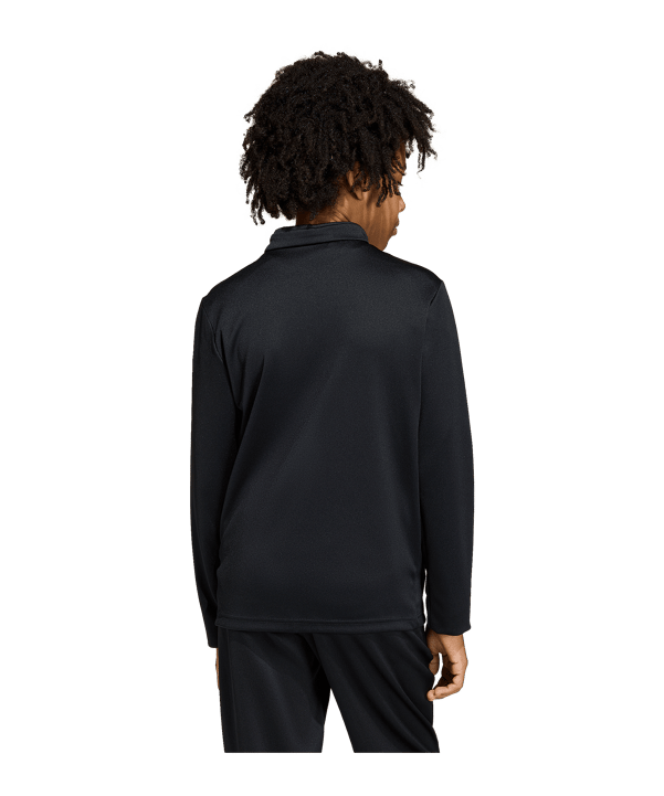 adidas Entrada 26 Trainingsjacke Kids Schwarz - schwarz