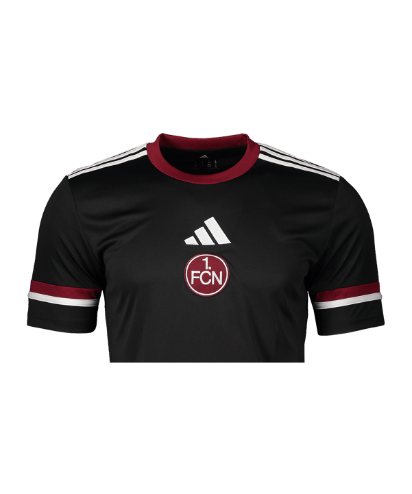 adidas 1. FC Nürnberg Prematch T-Shirt 2025/2026 Schwarz - schwarz