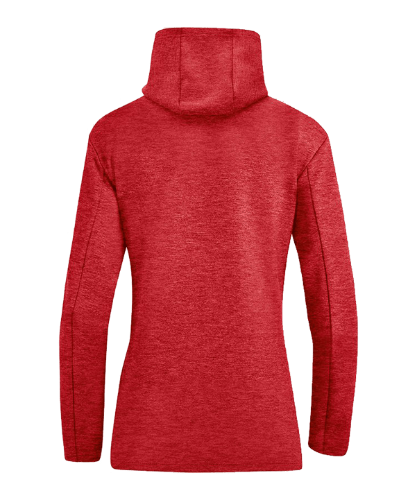 JAKO Premium Basic Giacca con cappuccio Donna Rosso C001 - rosso