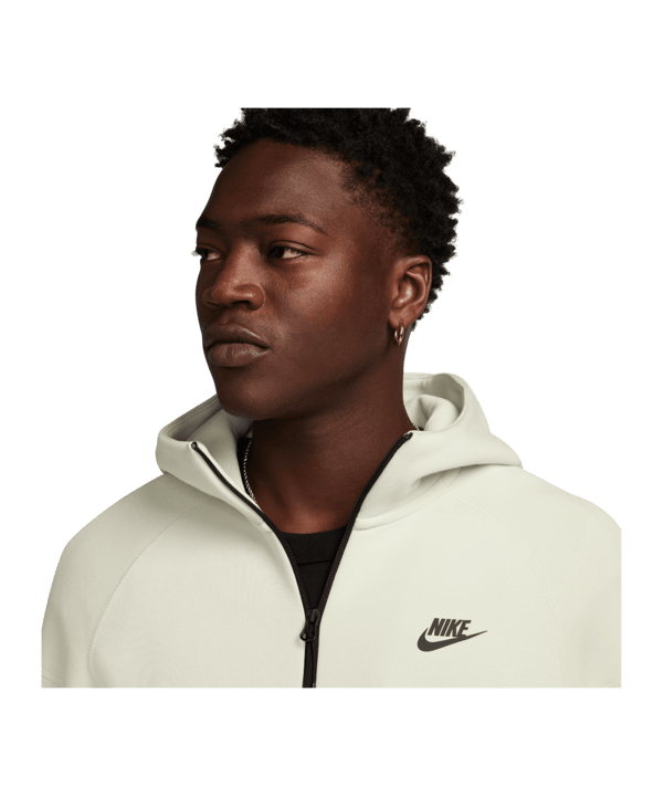 Nike Tech Fleece Windrunner Jacke Weiss F020 - weiss
