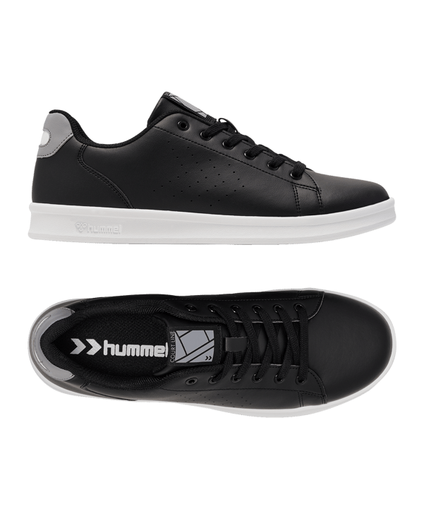 hummel, Unisex, Sneakers, Court Line, Schwarz, (44) - Bild 3