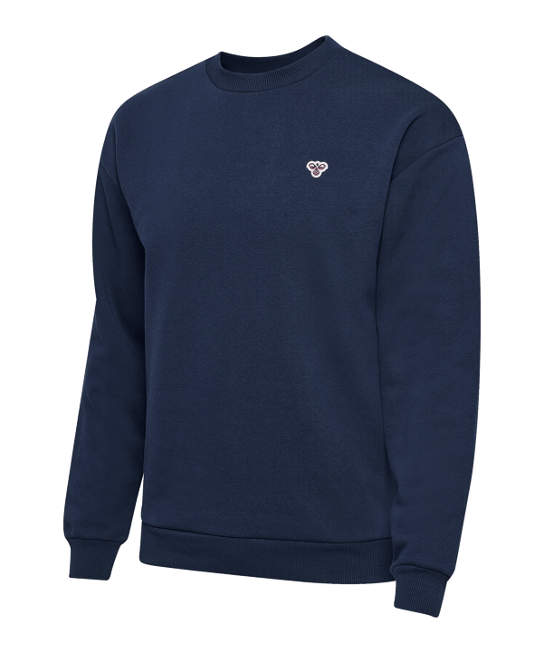 Hummel Loose Bee Sweatshirt Blau F7459 - blau