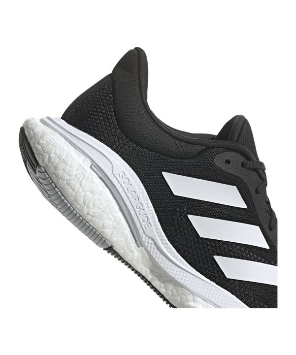 adidas Solar Glide 5  Schwarz Weiss Laufschuh - schwarz