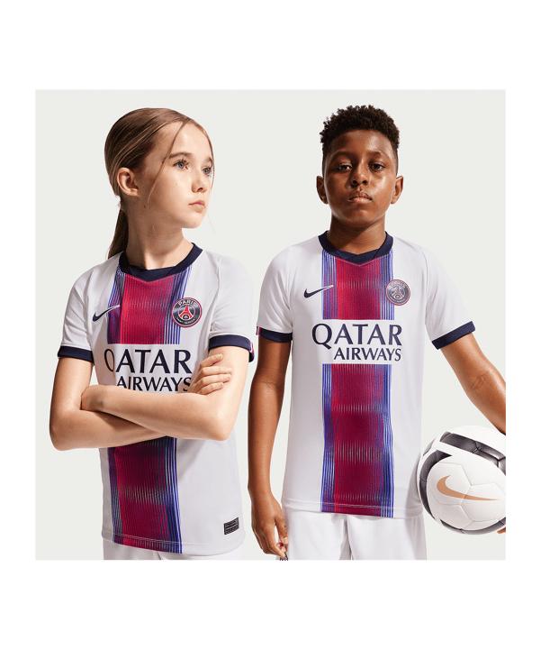 Nike FC Paris Saint-Germain Shirt Away 2026/2027 Kinderen Wit K101 - wit