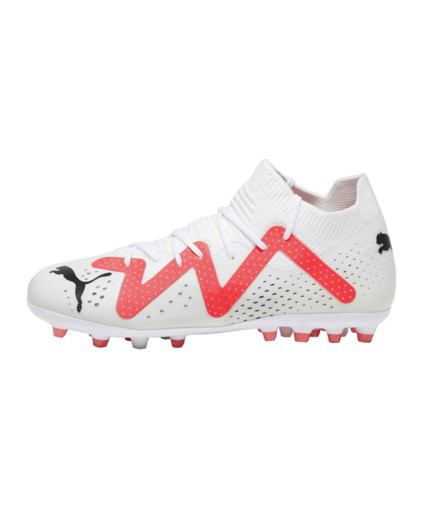 PUMA FUTURE Match MG Breakthrough Jr Kids Weiss Rot Schwarz F01 - weiss