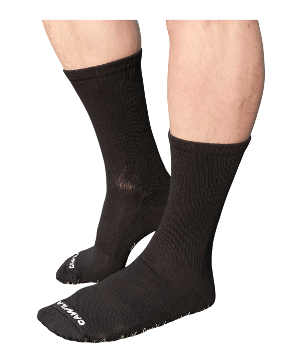 Cawila GEAR Socken PREMIUM CREW Schwarz - schwarz