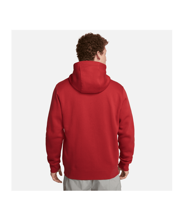 Nike FC Liverpool Club Hoody Rot F687 - rot