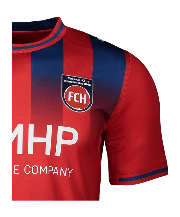 PUMA 1. FC Heidenheim Maglietta Home 2026/2027 Kids Rosso C01 - rosso