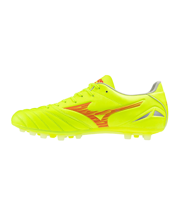 Mizuno Morelia Neo IV AG Dyna jaune rouge  jaune F45 - jaune