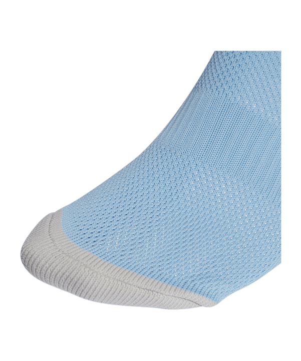 adidas Milano 23 Strumpfstutzen Blau Weiss Grau - blau
