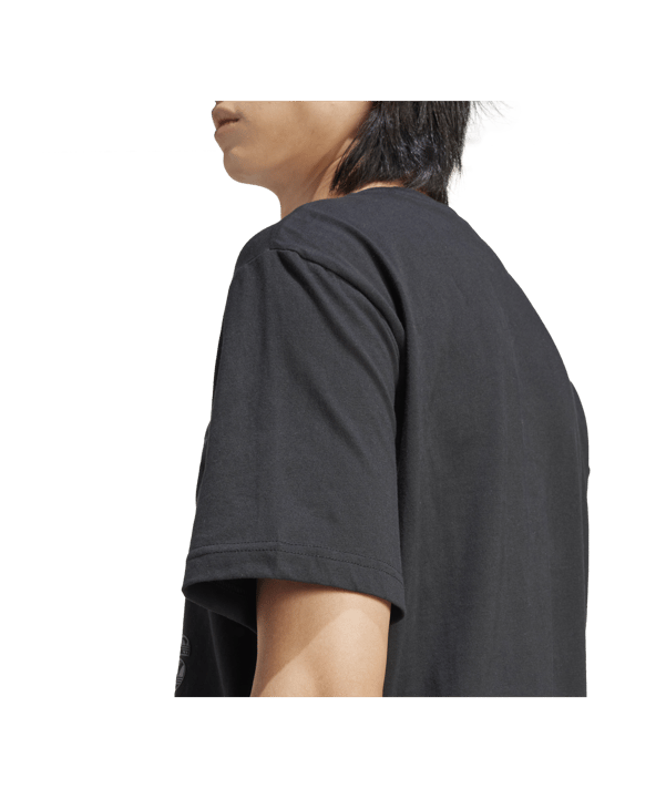 adidas Originals Monogram Graphic T-Shirt Schwarz - schwarz