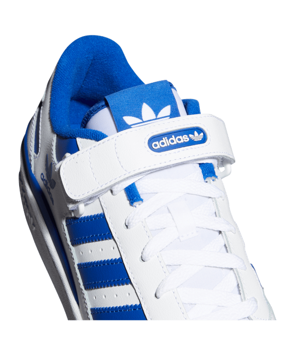 adidas Originals Forum Low Weiss Blau - weiss