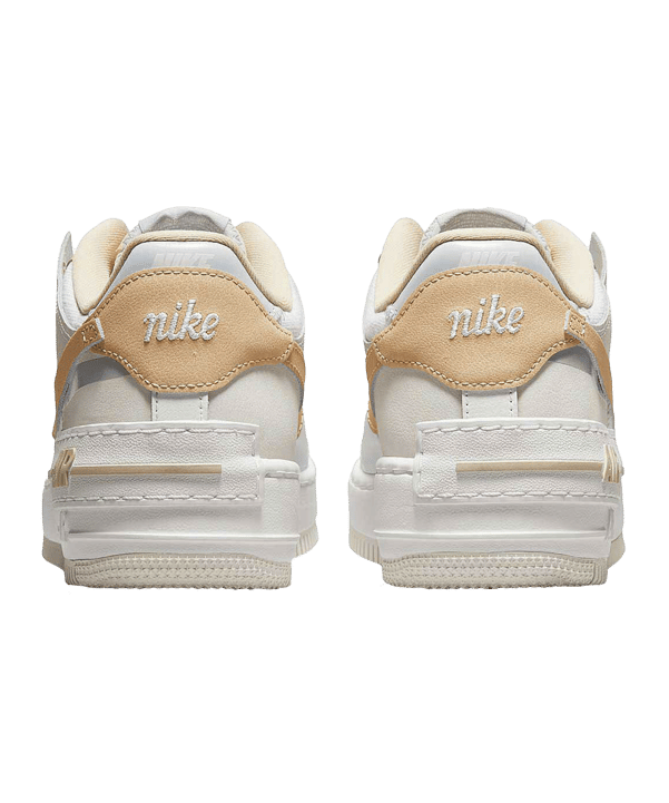 Nike Air Force 1 Shadow Damen Weiss Grau F100 - weiss