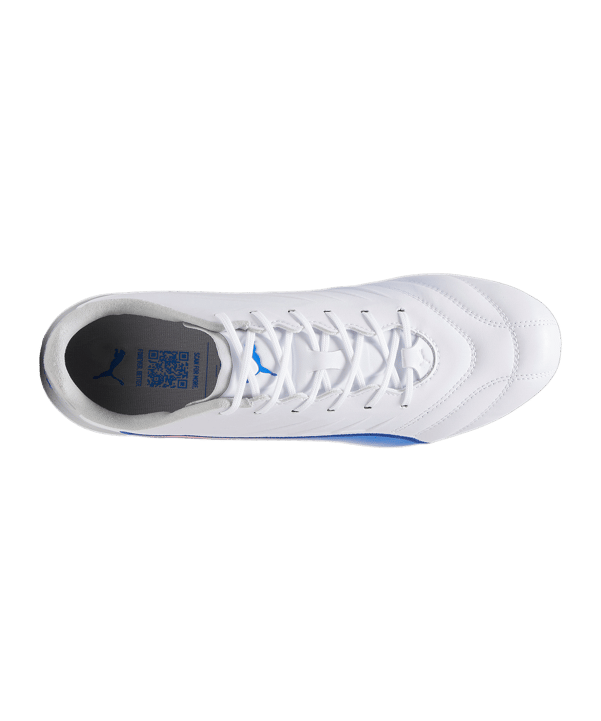 PUMA KING Pro FG/AG Formula Weiss Blau F02 - weiss