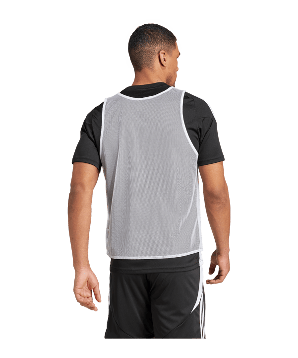 adidas Training BIB Kennzeichnungshemd Weiss - weiss