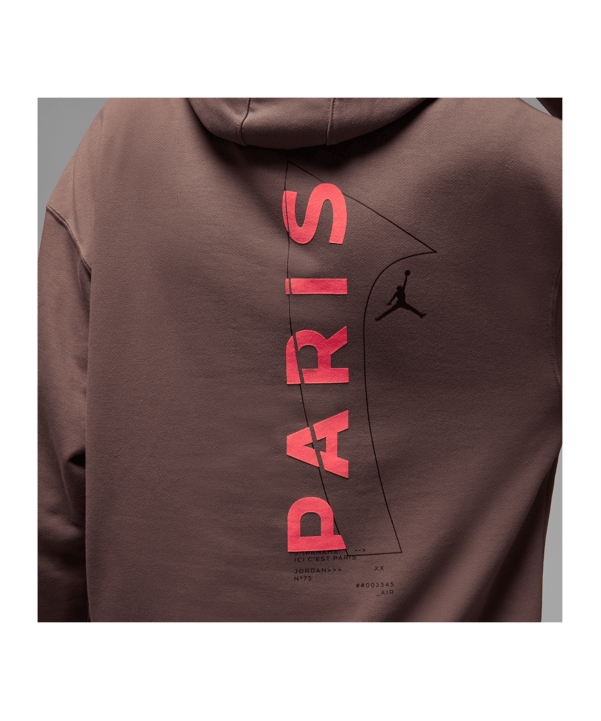 Jordan X PSG Hoody Braun F291 - braun