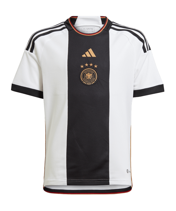 adidas DFB Deutschland Trikot Home WM 2022 Kids Weiss - weiss