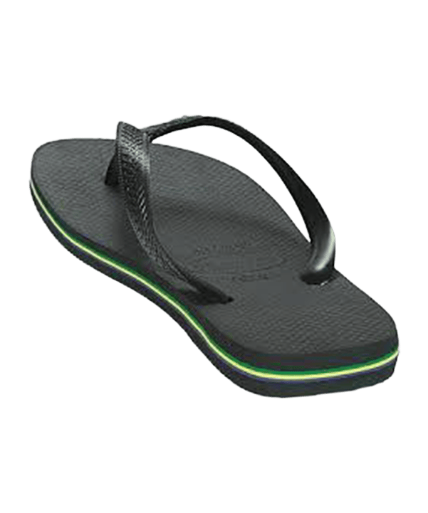 Havaianas Brasil Logo Noir - noir