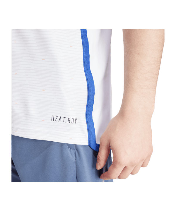 adidas Team France HB Trikot Weiss - weiss
