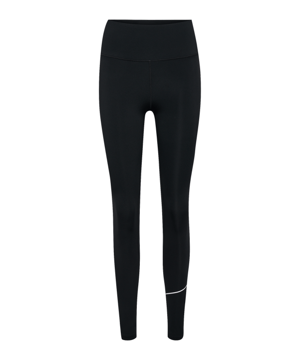 Hummel Court Mid Waist Pocket Leggings Damen Schwarz F2001 - schwarz
