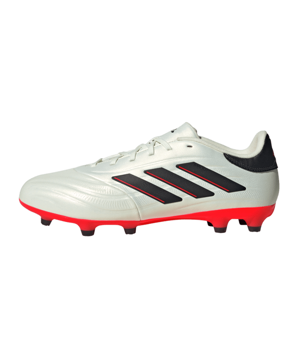 adidas COPA Pure 2 League FG Solar Energy Weiss Schwarz Rot - weiss