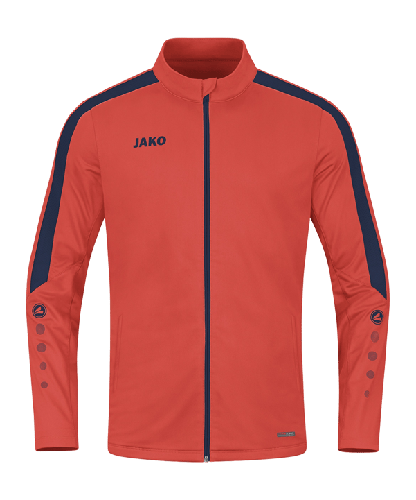 JAKO Power Polyesterjacke Damen Orange Blau F375 - orange