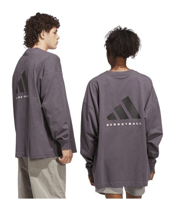 adidas Adi Basketball Sweatshirt Grau - grau