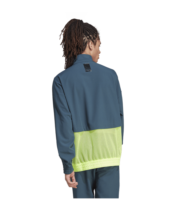 adidas City Escape Tracktop Jacke Türkis - tuerkis