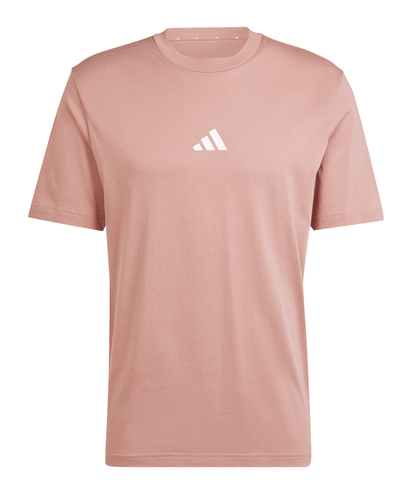adidas Essentials Small Logo T-shirt Roze - roze