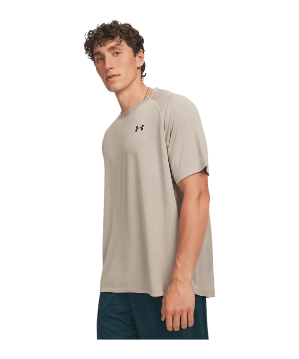 Under Armour Tech Textured T-Shirt Marron C204 - brun