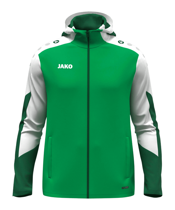 JAKO Dynamic Kapuzenjacke Kids Grün F204 - gruen