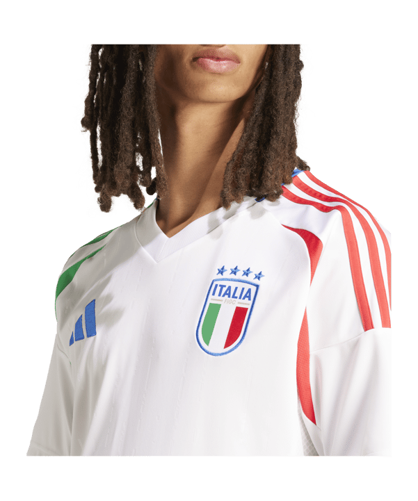 adidas Italien Trikot Away EM 2024 Weiss - weiss