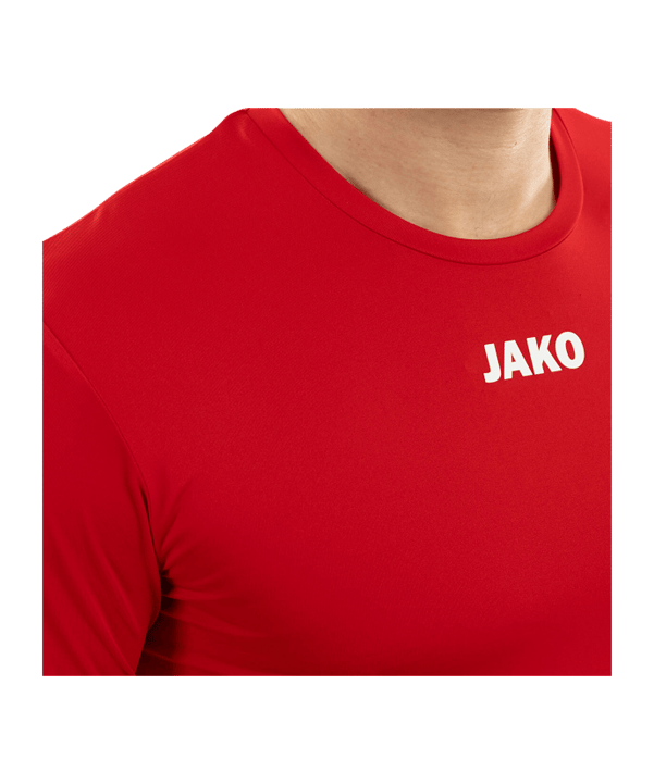 JAKO Function Longsleeve T-Shirt Rot F100 - rot