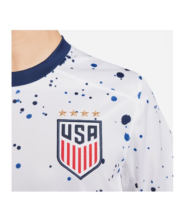 Nike USA Trikot Home Frauen WM 2023 Herren Weiss F101 - weiss