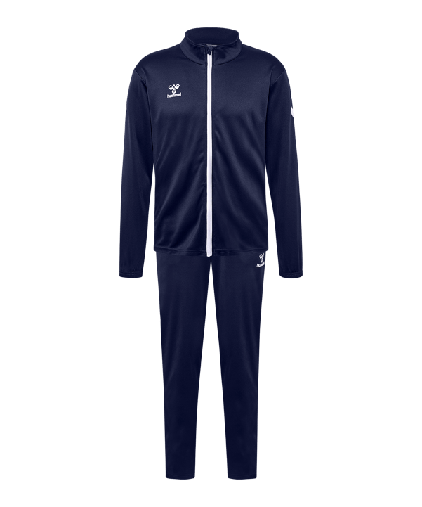 Hummel hmlLOGO Trainingsanzug Blau F7026 - blau